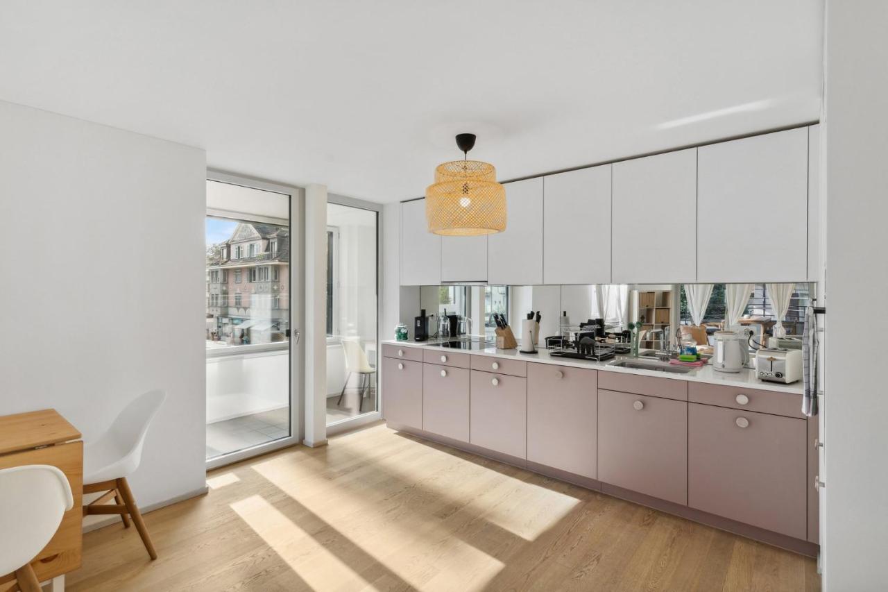 Zurich Flat: Central & Lake Convenience Bagian luar foto